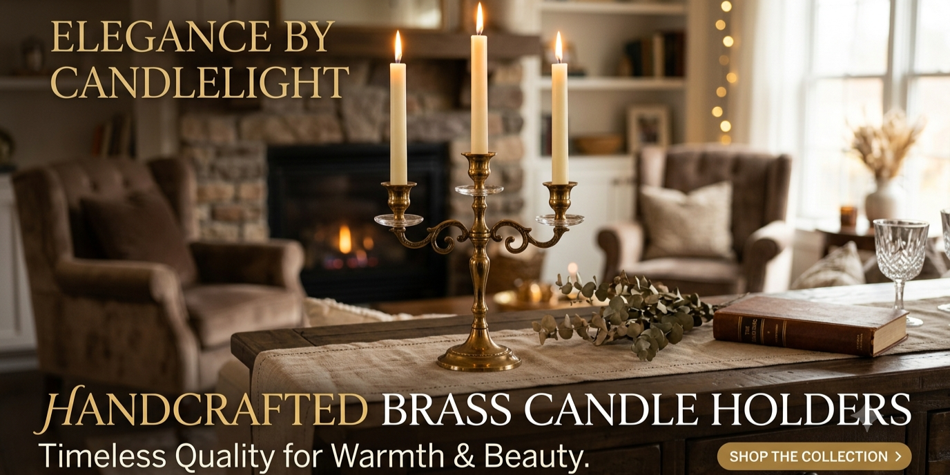 Brass Candle Holders Wholesale Supplier for UAE Market