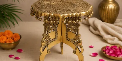 Brass table decor manufacturer and exporter from India to UAE – handcrafted Indian brass home decor for wholesale buyers