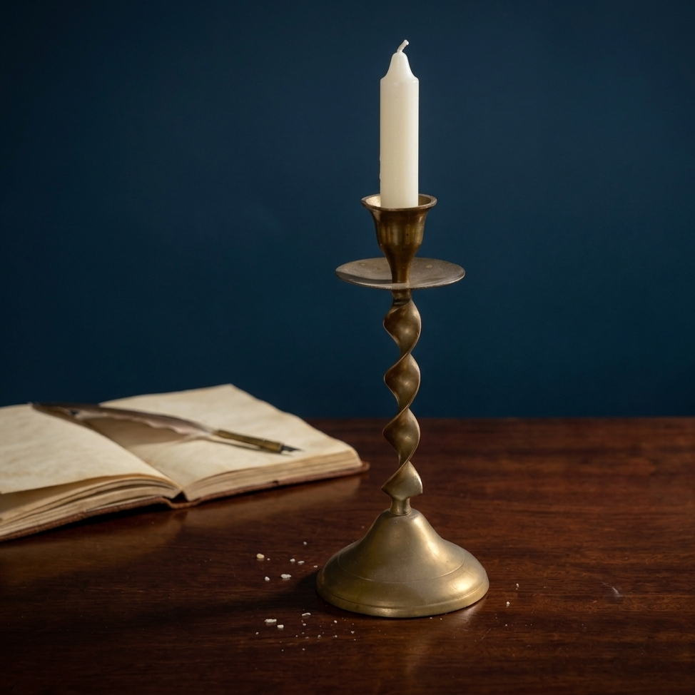 Handmade Brass Tea Light Holder – Handmade Brass Home Decor in Pure Brass from India