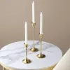 Solid Brass Festive Candle Stand