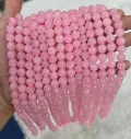 Handmade Rose Quartz Beaded Necklace Wholesale Exporter from India