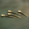 Vintage Brass Spoon Set – Handmade Brass Spoons in Luxury Brass from India