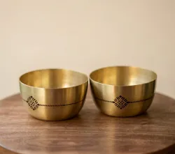 Antique Finish Brass Bowl