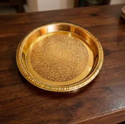 Luxury Designer Brass Plate