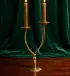 Luxury Brass Table Candle Holder